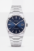 Dark blue automatic watch
