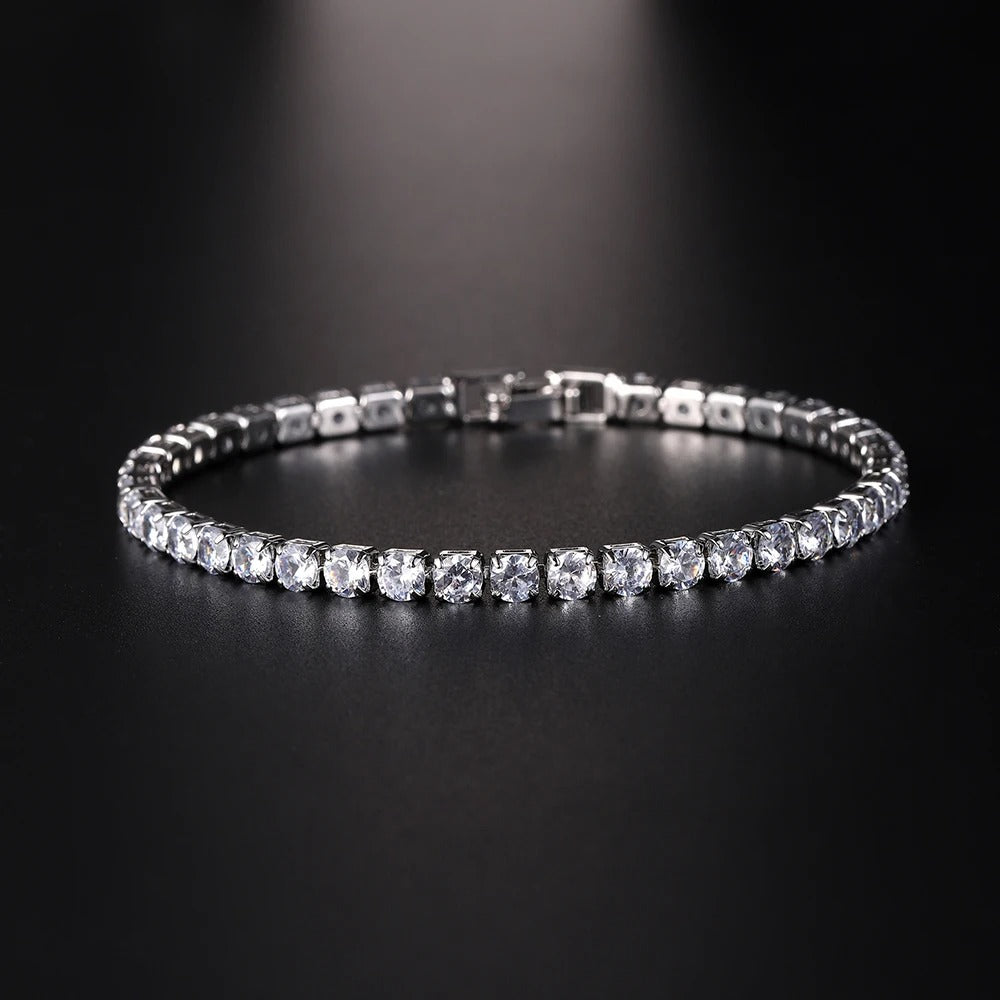 Tennis Bracelet 4mm Gold