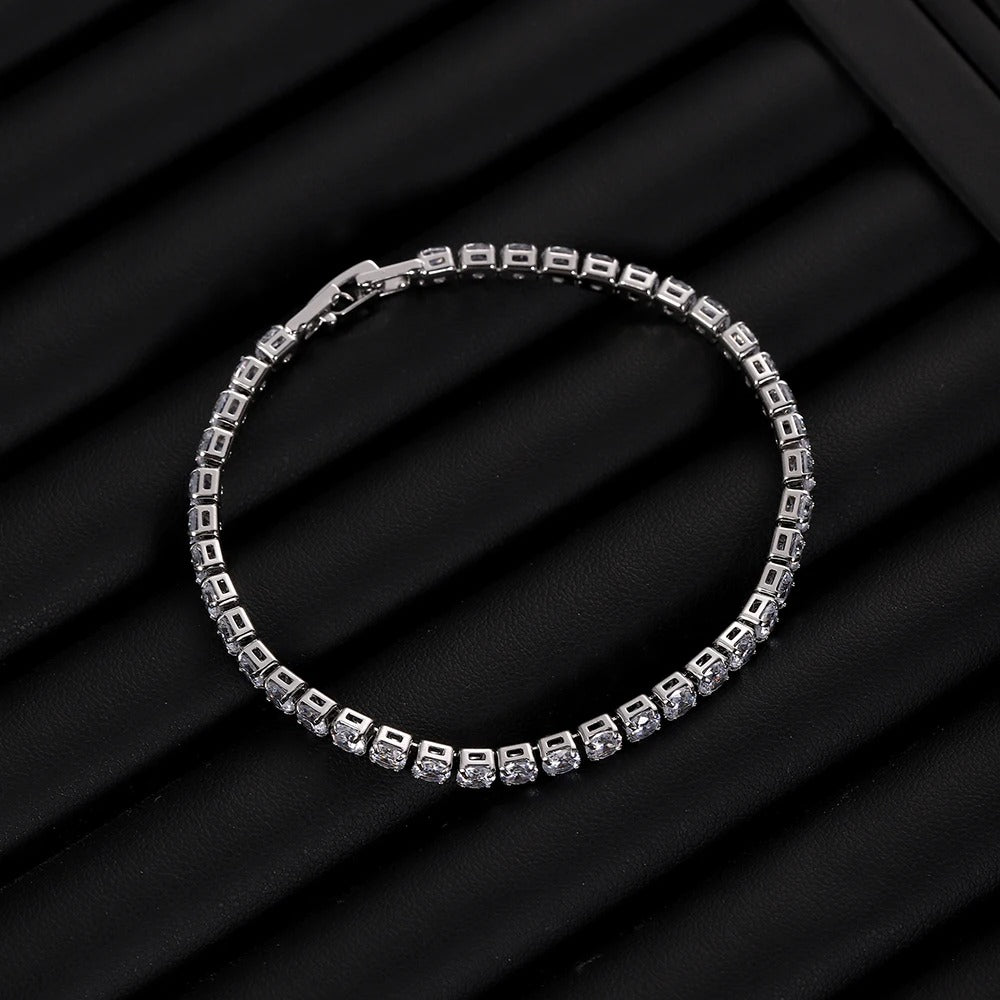 Tennis Bracelet 4mm Gold